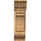 Ekena Millwork Olympic Traditional Smooth Bracket w/ Offset Brace, Western Red Cedar, 7 1/2"W x 18"D x 26"H BKT0806X18X26OLY01SWR - alternate 4